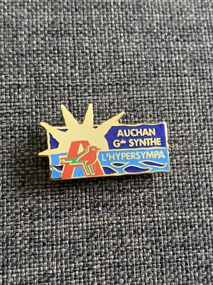 Pin s Supermarket Auchan Grande Synthe - L hyper sympa