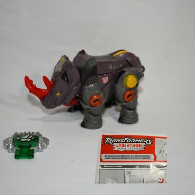 Hasbro Transformers Cybertron Backstop Figure Complete 3'' 2005 Used 1023!!!