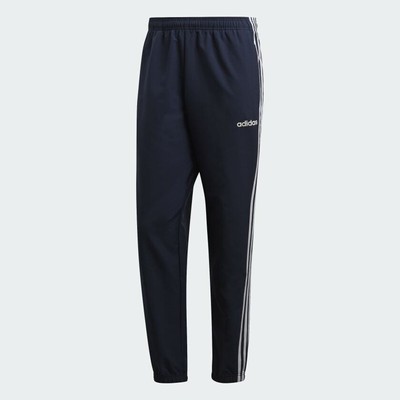 New \u003c S8 adidas Essentials Men's 3-Stripes Wind Pants (Legend Ink DU0453 |  eBay
