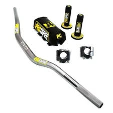 Original "Evo" PRO TAPER Handlebar Fat Bar DIRT BIKE 1 1/8'' ATV Quad GRIPS Pads