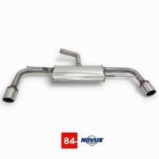 VW Golf 6 Sport Endschalldämpfer GTI-Look 2x90 mm SR-Design aus Edelstahl