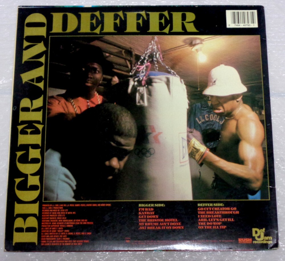 真心ブラザーズ「B.A.D. (Bigger And Deffer )」 LL Cool J: BAD (Bigger And Deffer) LP - Def Jam | Official Store