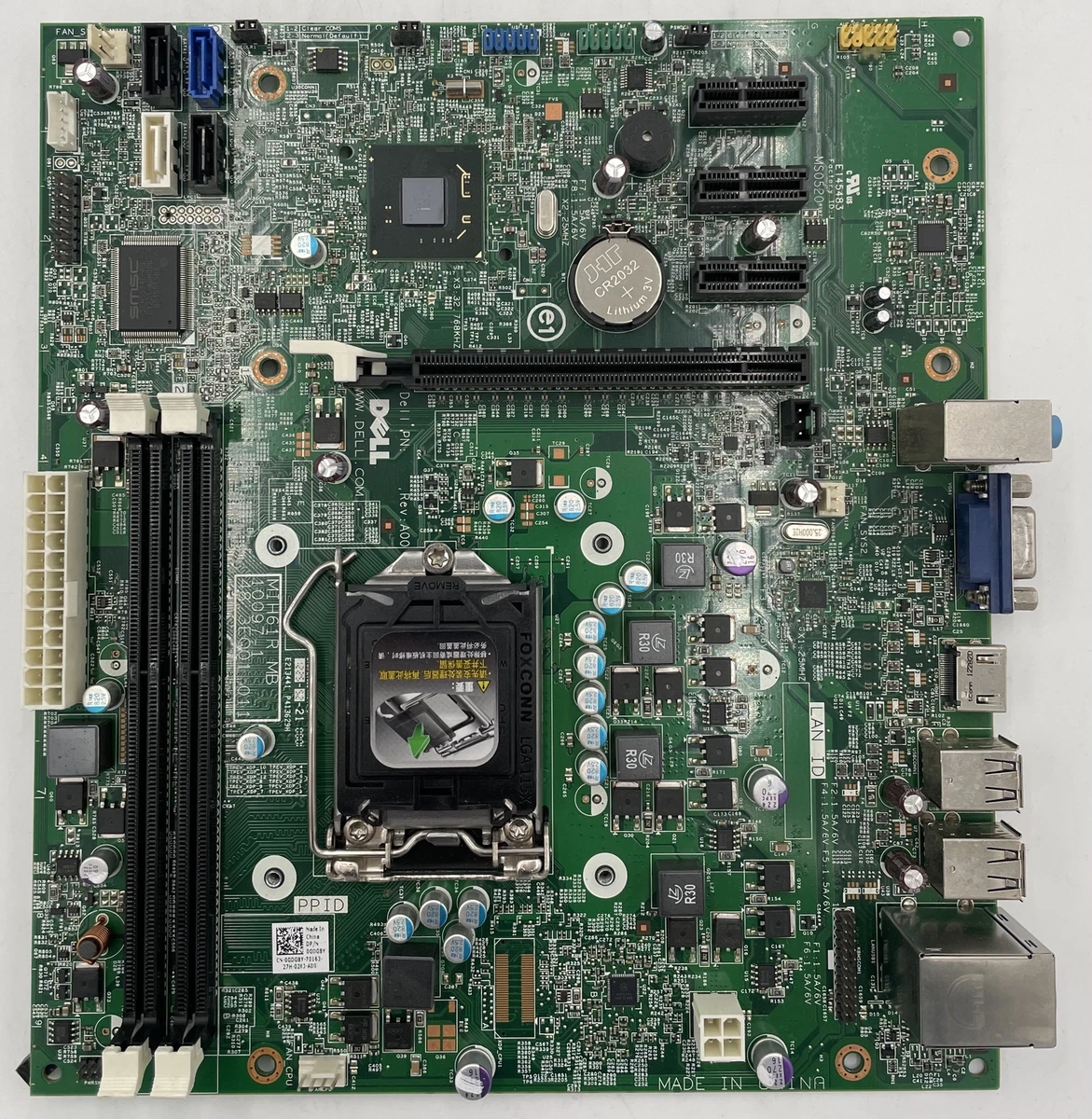 Inspiron 620 motherboard clearance