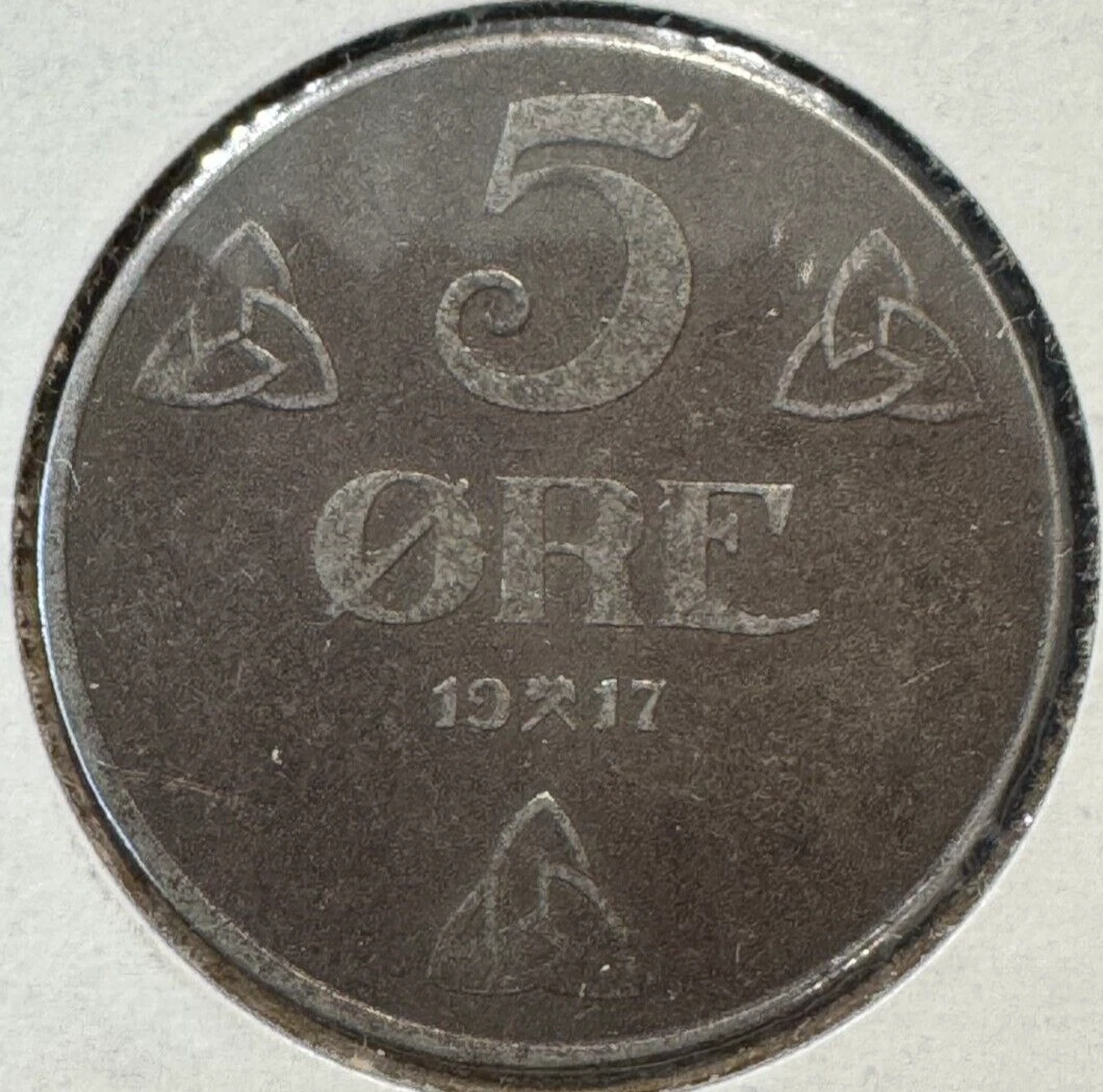 未经认证1917 年挪威硬币| eBay