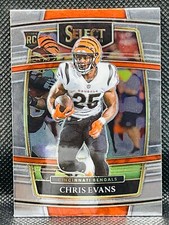 2021 Panini Select NFL - CHRIS EVANS RC #96 - ROOKIE CARD - BENGALS. rookie card picture