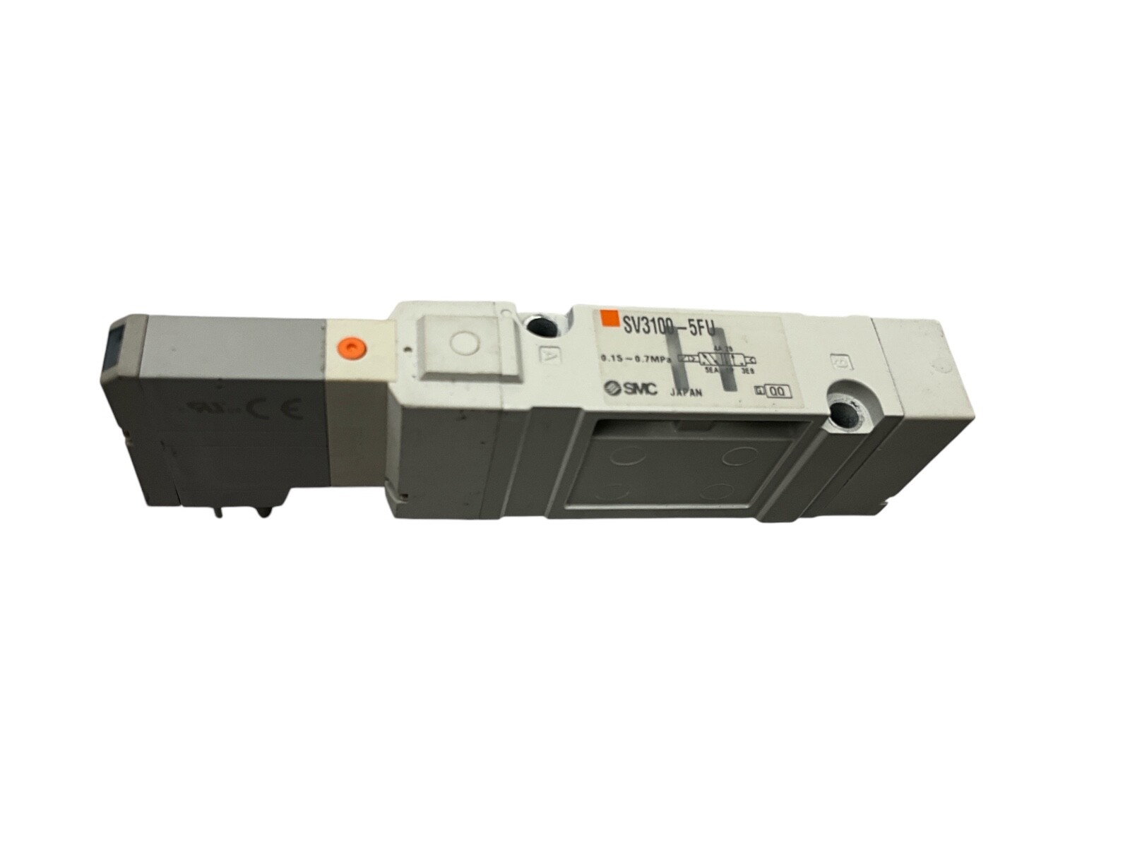SMC SV3100-5FU valve, sgl sol, plug-in, SV3A00 SOLENOID VALVE
