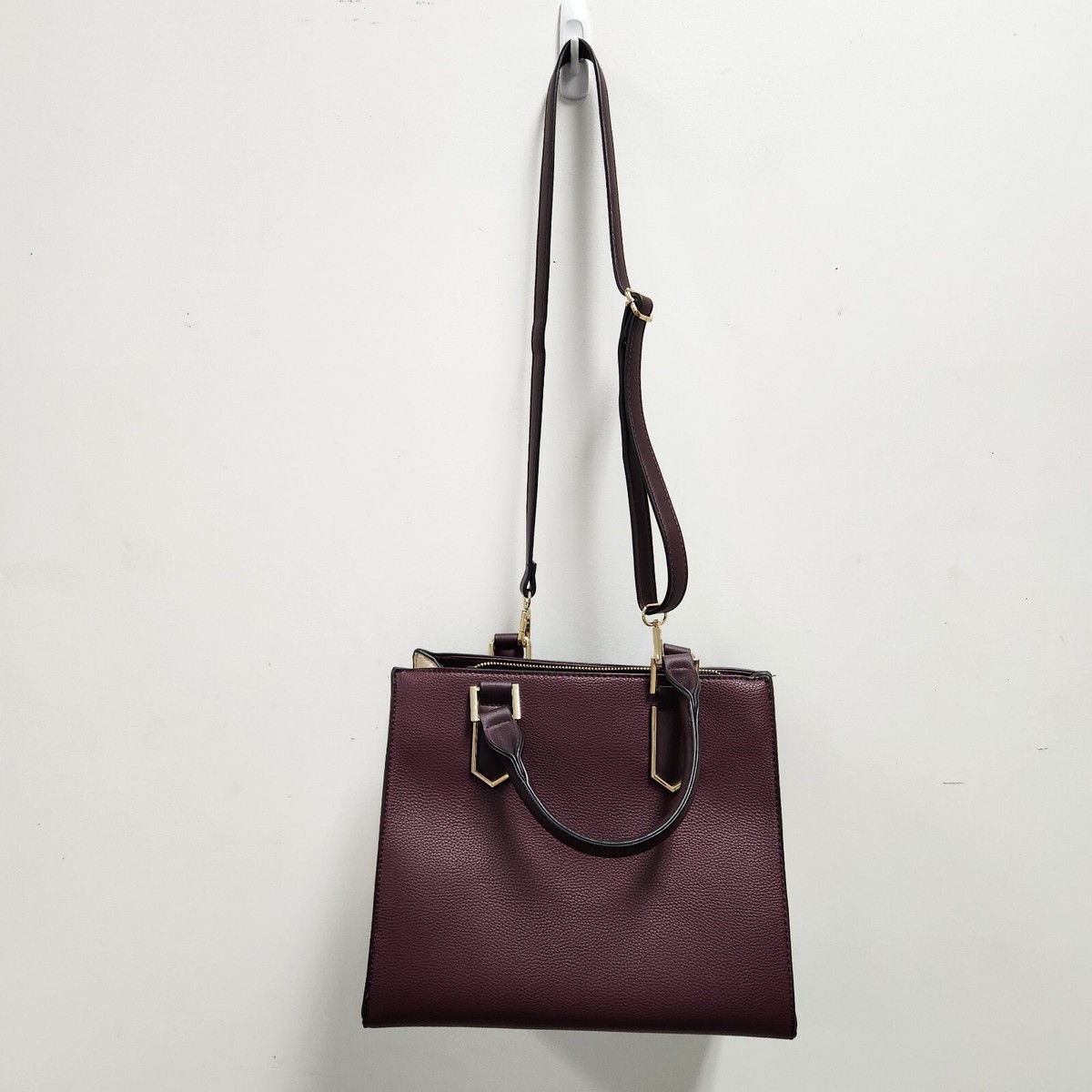 Debenhams Womens Satchel Handbag Colorblock Classic Academia
