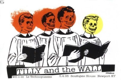 Tilly and the Wall Concert Poster 2005 Print Mafia