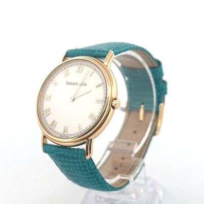 Tiffany & Co. M253 18K Yellow Gold Watch | eBay