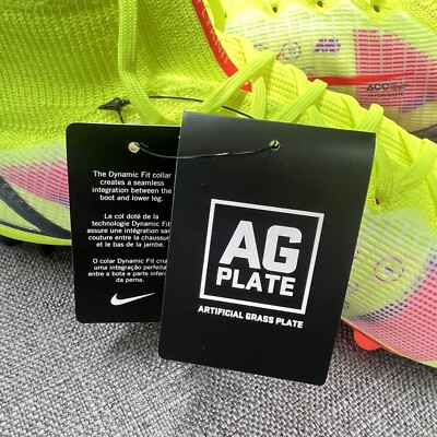 Nike Mercurial Superfly 8 Elite AG Pro New Volt Green Soccer  display picture 1