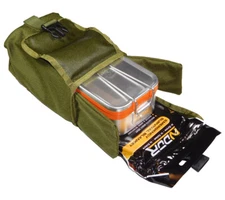 Esee Knives Survival Kit in Mess Tin with Olive Drab Molle Pouch Candiru Knife