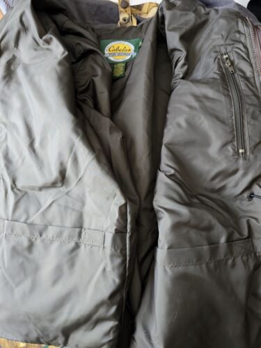 Cabelas for Women Advantage Wetlands Camo Jacket Full Zip Hooded Hunting Coat S - Picture 5 of 24