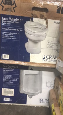 Crane Plumbing Eco Whirlton Toilets And Urinals Commercial And New Flush Valves Ebay