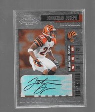 2006 Contenders - JONATHAN JOESEPH - Autograph Rookie #145 - TEXANS