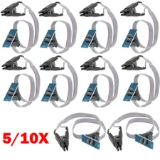 5/10Pc SOIC8 SOP8 Test Clip Adapter For EEPROM programming on USB Programmer NEW