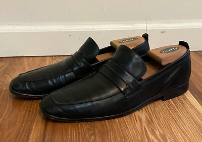 Cole Haan Warner Grand Penny Loafer - Black - 8M Cole Haan Grand Laser Penny Driver Loafers Sz 8 WIDE Width  main image 4