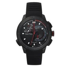 Nautica Men's Watch Chronograph Cape Town Black NAPCPT003