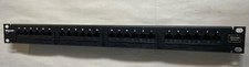Leviton 24-Port 1RU Voice Grade Patch Panel 49012-J24 Cable Management MB43