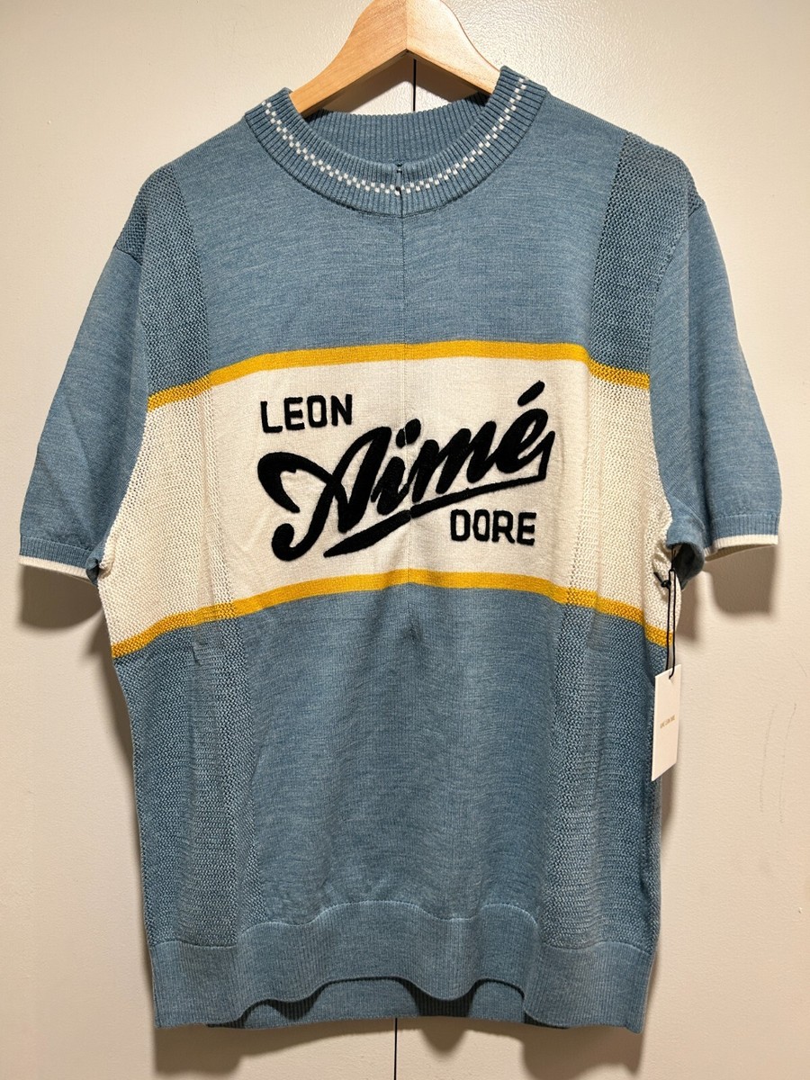 トップス Aime leon dore jersey XL Aime Leon Dore Knit Cycling Jersey - Blue | eBay