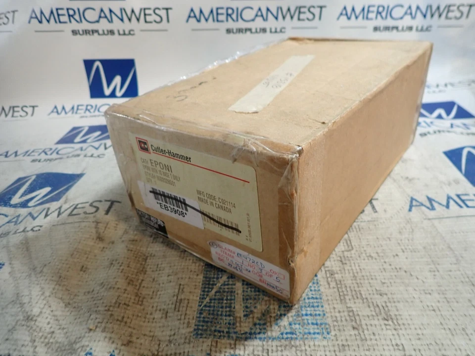 Interfaz de red Cutler Hammer EPONI EP0NI 66D2028G01 Foto 3 de 4