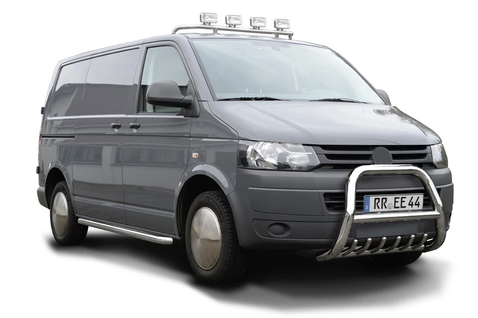 Ø 76 mm HSP Frontschutzbügel passend für Multivan, Transporter + Unterfahrschutz - Bild 4 von 4