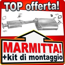 Silenziatore Centrale per NISSAN TERRANO I 2.7 TD 4WD 99 CV