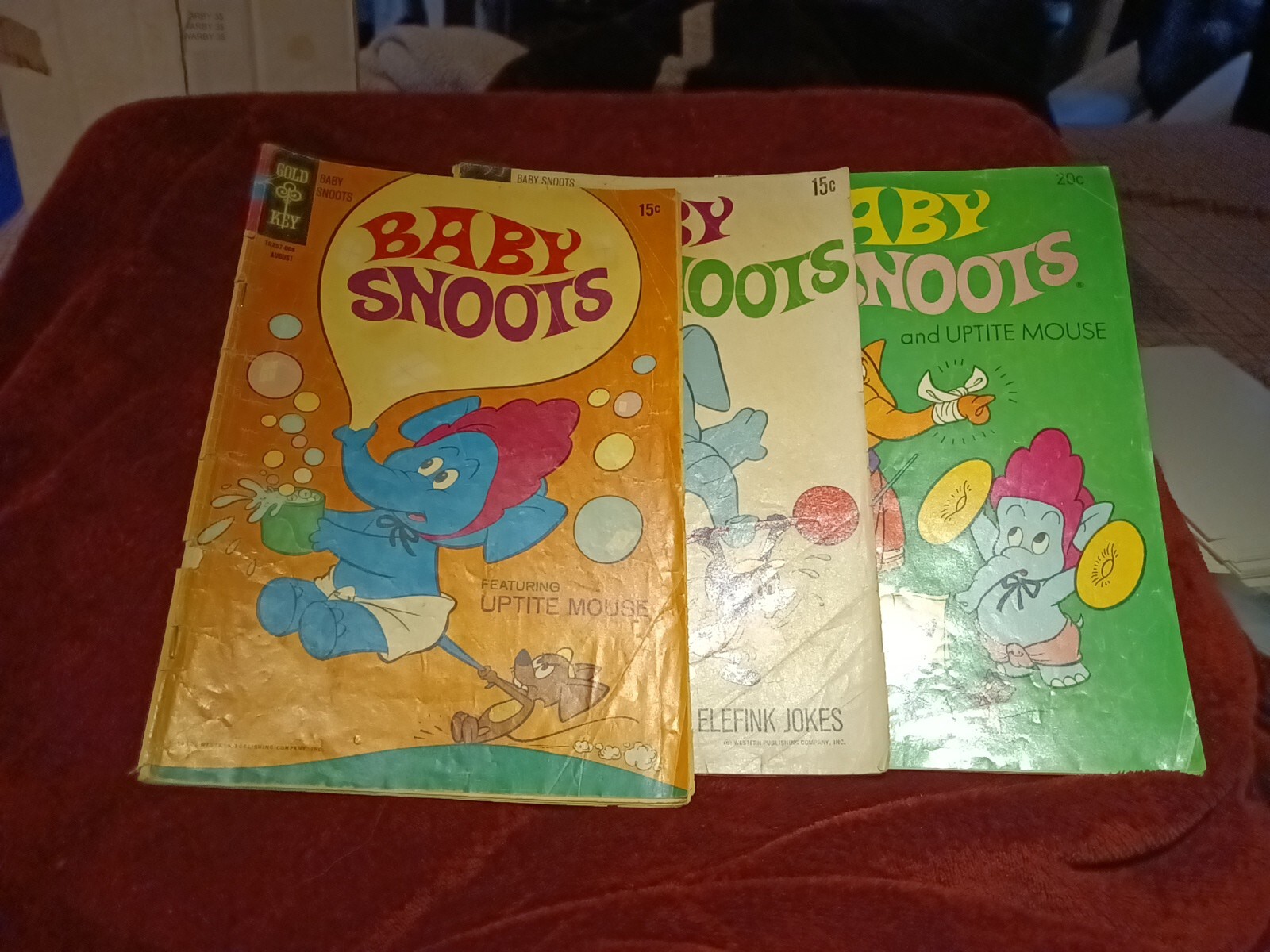 Baby Snoots 1 9 & 14 Bronze Age Gold Key 🗝️ Comics Lot Run Set Collection Funny