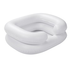 Inflatable Blow Up Basin Portable Travel Hair Washing Shampoo Sink USA S8R3