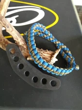 Archery Camo And Blue bling sling bow wrist strap free ship