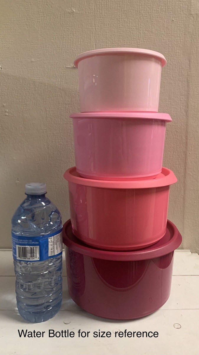 Tupperware One Touch Topper Canister Set-Combined Shipping