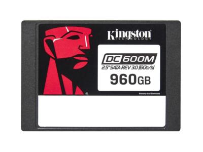 Kingston DC600M - SSD - Mixed Use - encrypted - 960 GB - internal - 2.5'' - SATA