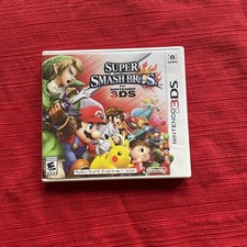 Super Smash Bros - Nintendo 3DS CASE AND MANUAL ONLY