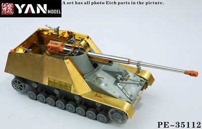 1/35 Yan Model PE-35112 ''SuperNashorn'' Sd.Kfz.164 ''Nashorn'' For Border BT-024