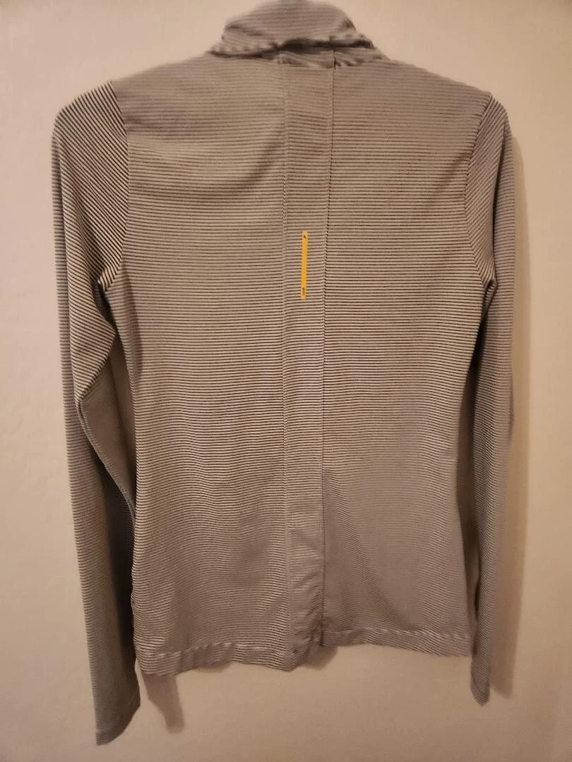 lole full zip running stripe activewear jacket