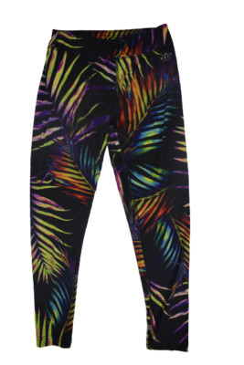 Neff Womens Black Palms Leggings New XS
