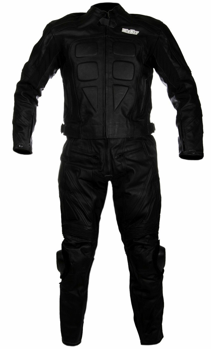 BI ESSE Tuta Da MOTO Per Adulto In Pelle E Tessuto - Foto 2