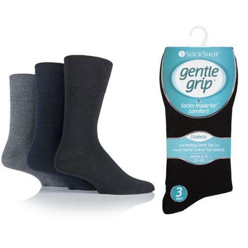 Mens Heavy Duty Big Foot Soft Diabetic Gentle grip Socks Size 1214 eBay