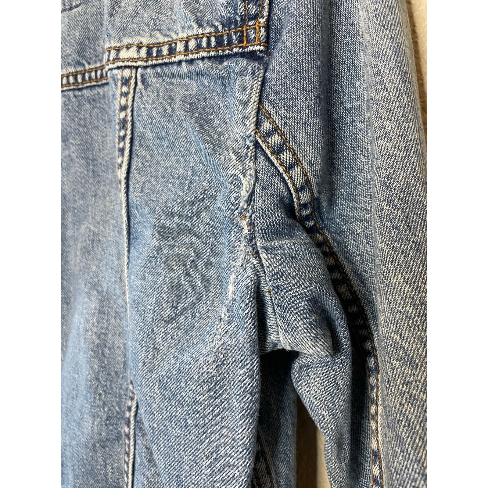 Banana Republic OOAK Custom Patchwork Distressed … - image 10