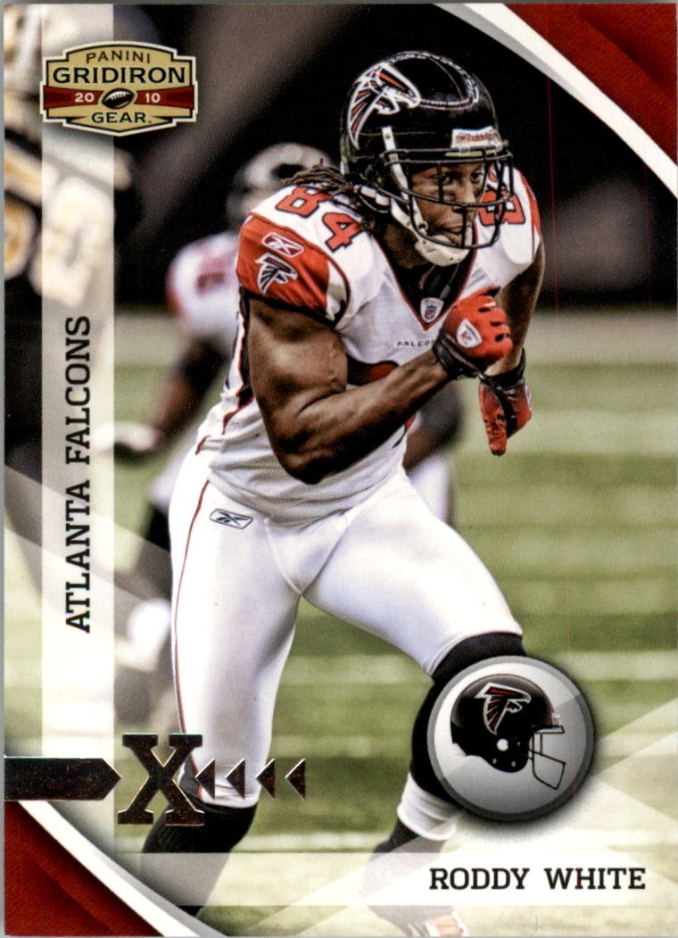 2010 Panini Gridiron Gear Silver X's #8 Roddy White /250 - NM-MT