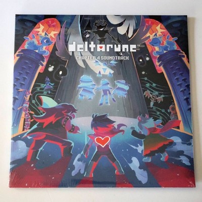 DELTARUNE Chapter 4 Vinyl Record Soundtrack LP VGM OST Toby Fox Undertale