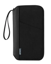 Travel Passport Holder with RFID Blocker, Water-Resistant Passport Wallet wit...