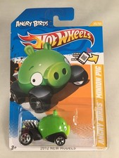 Hot Wheels 2012 New Models Angry Birds Minion Pig 35/247