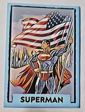 Superman Custom Art  Trading Card "Read Description"