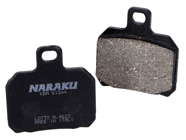 BremsbeläGe Naraku Organisch FüR Aprilia, Derbi, Peugeot, Gilera, Mbk, Malaguti-image