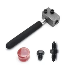 Double Flaring Tool Kit with Removable Handle for 3/16 inches Brake Pipe 45 