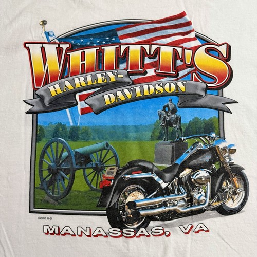 VTG Whitt’s Harley Davidson XL TSHIRT MANASSAS VA - Chicks Dig Ride RK STRATMAN