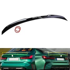 Schwarz Glanz Heckspoiler Heckfl�gel f�r BMW 3er G20,G28,G80 2018-up