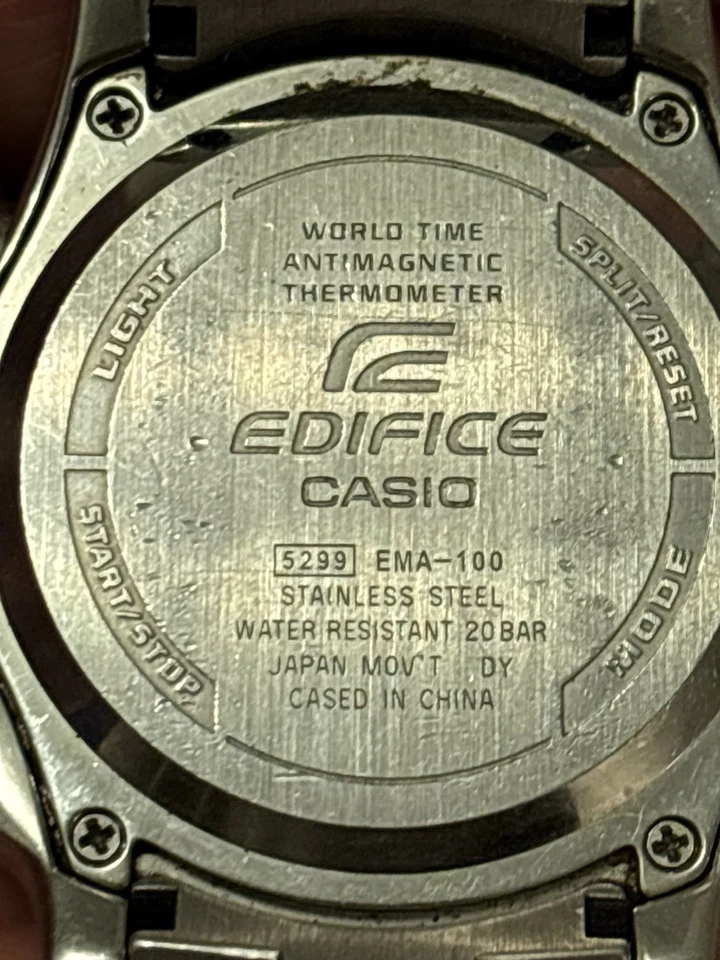 CASIO EDIFICE EMA-100 Foto 3 de 4