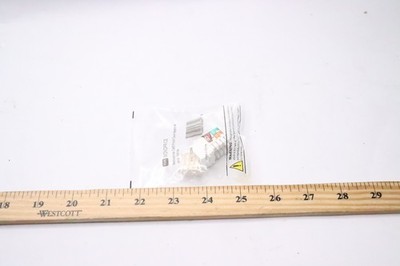 Monoprice Cat6 Punch Down Keystone Jack White 5384