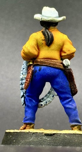 Painted Characters of Wild West the Chinese Rail Worker collection miniature - Picture 4 of 14